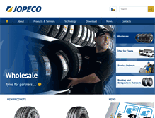 Tablet Screenshot of jopeco.cz
